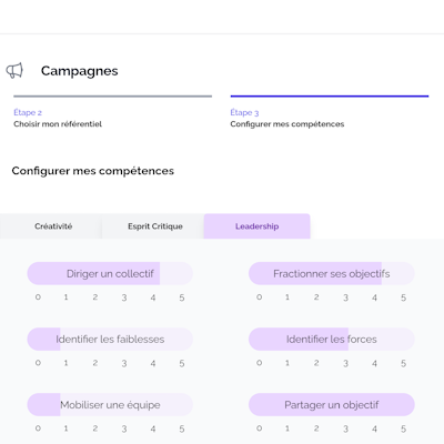 personnalisation référentiel soft skills