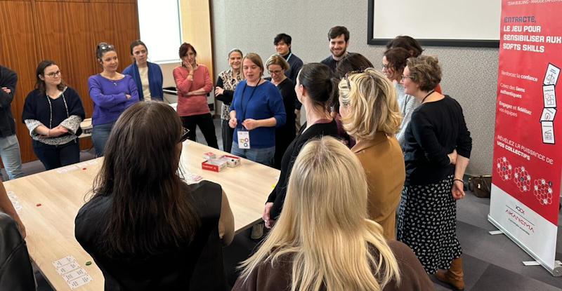 séminaire activité cohésion d'équipe